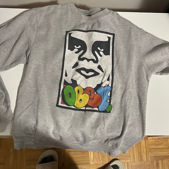 Rare obey x cope crewneck - Picture 1 of 3